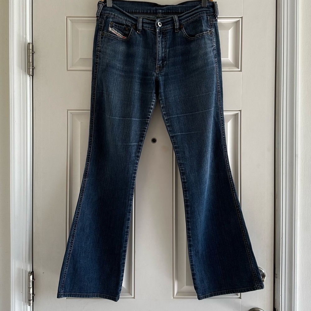Vintage Dark Blue Straight Leg Women’s Jeans